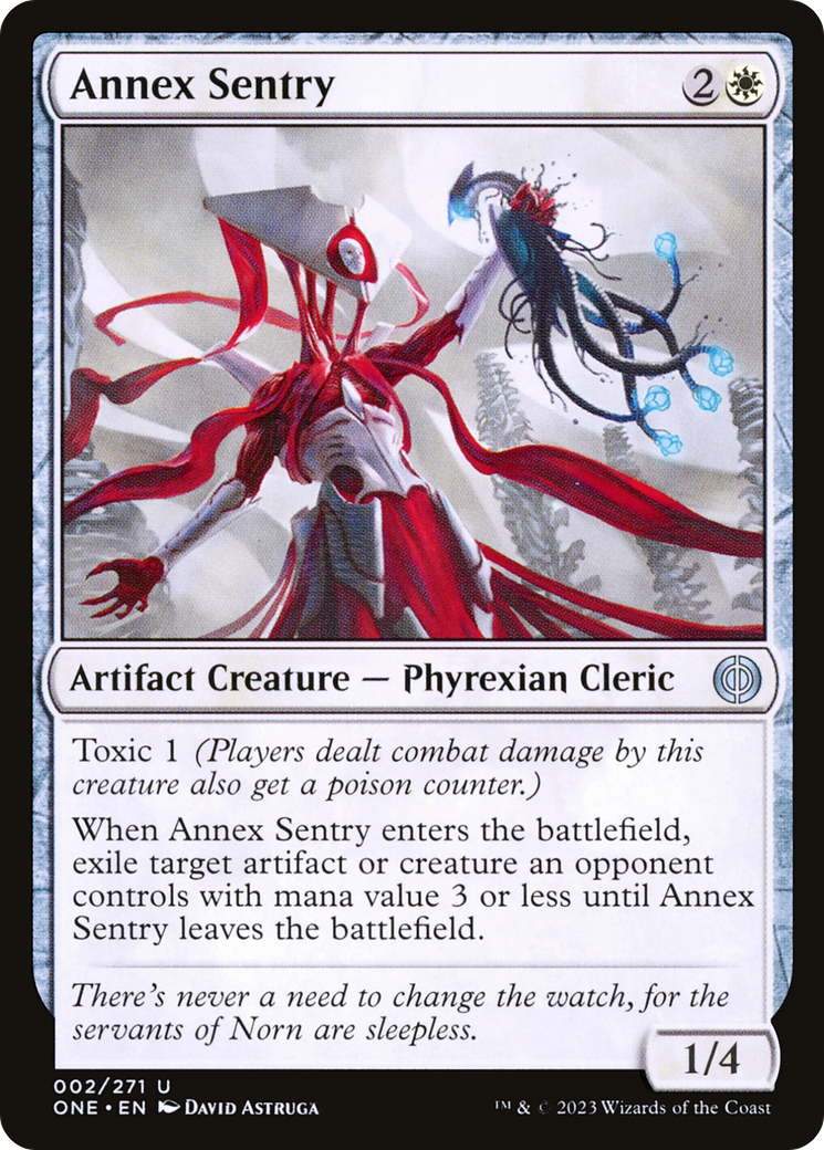 Annex Sentry [Phyrexia: All Will Be One] | Exor Games Dartmouth