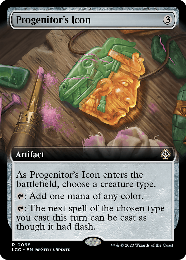 Progenitor's Icon (Extended Art) [The Lost Caverns of Ixalan Commander] | Exor Games Dartmouth