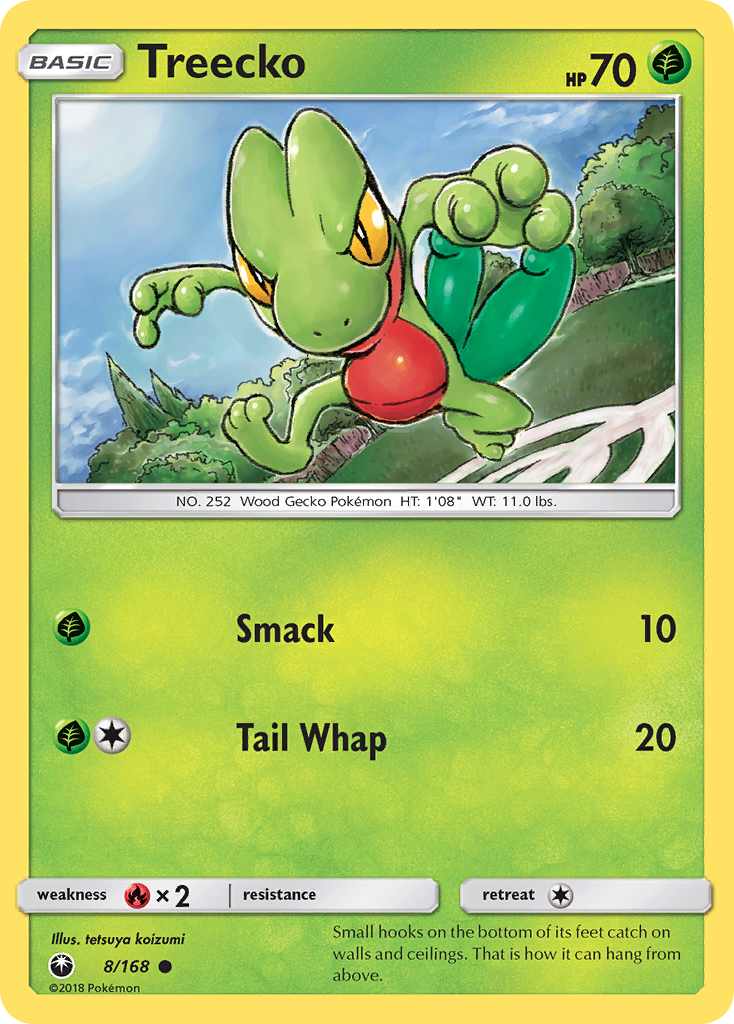 Treecko (8/168) [Sun & Moon: Celestial Storm] | Exor Games Dartmouth
