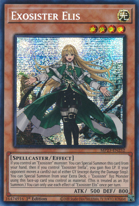 Exosister Elis [MP23-EN252] Prismatic Secret Rare | Exor Games Dartmouth