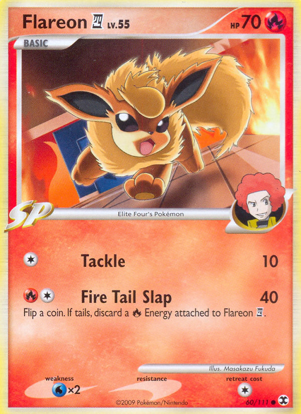 Flareon (60/111) [Platinum: Rising Rivals] | Exor Games Dartmouth