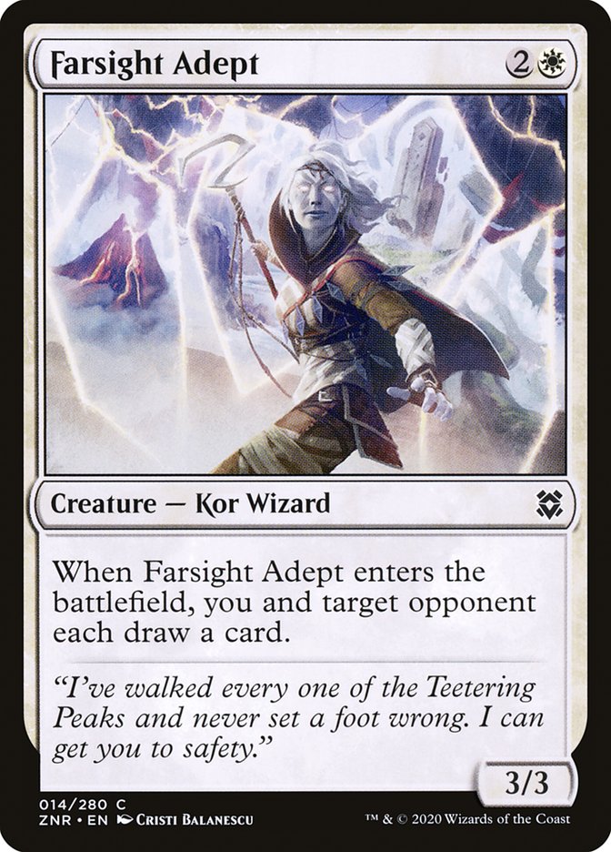 Farsight Adept [Zendikar Rising] | Exor Games Dartmouth