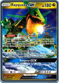 Rayquaza GX (109/168) (Dragones y Sombras - Pedro Eugenio Torres) [World Championships 2018] | Exor Games Dartmouth