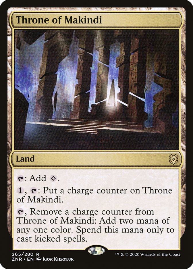 Throne of Makindi [Zendikar Rising] | Exor Games Dartmouth