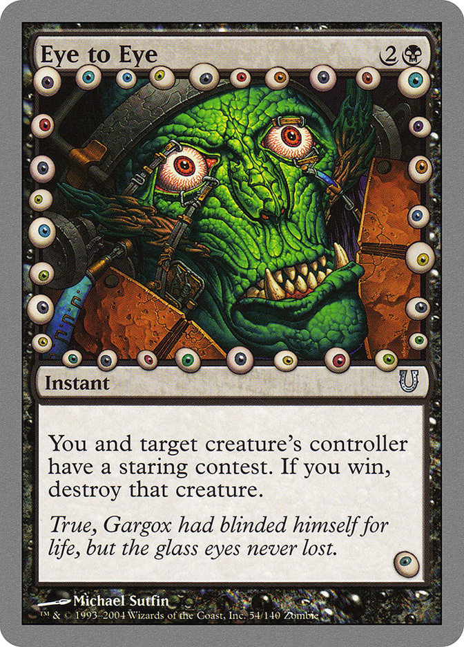 Eye to Eye [Unhinged] | Exor Games Dartmouth