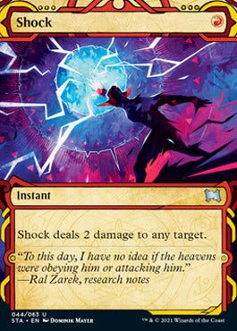 Shock (Etched Foil) [Strixhaven Mystical Archive] | Exor Games Dartmouth