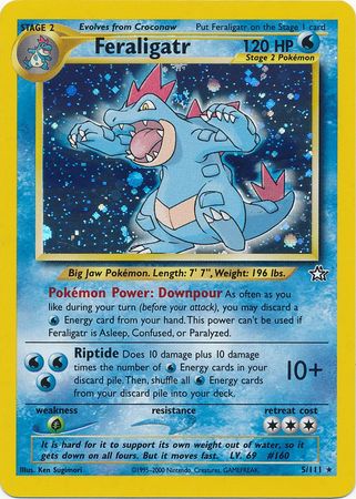 Feraligatr (5/111) [Neo Genesis Unlimited] | Exor Games Dartmouth