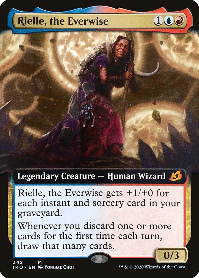 Rielle, the Everwise (Extended Art) [Ikoria: Lair of Behemoths] | Exor Games Dartmouth