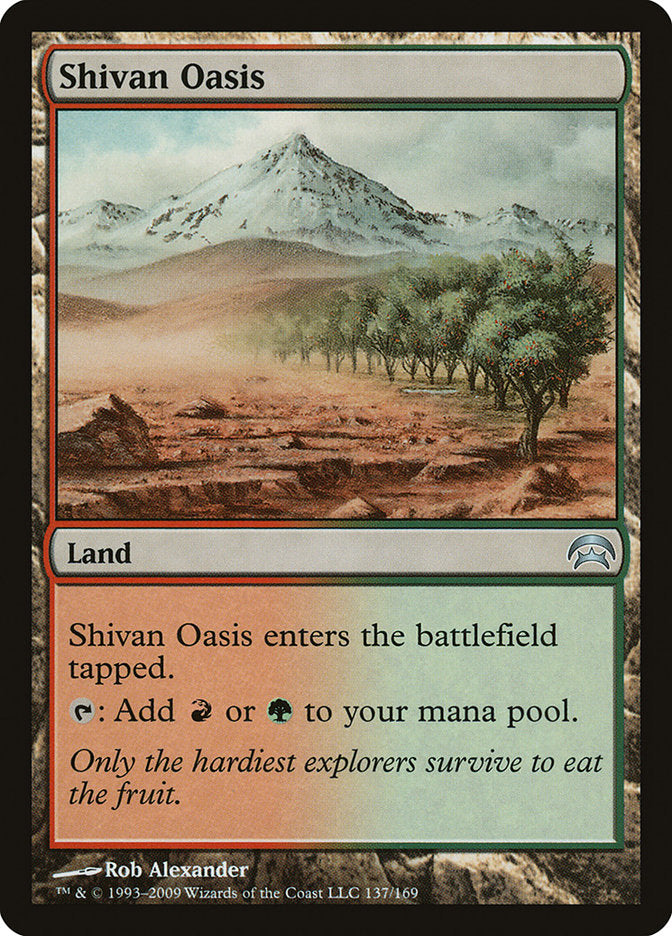 Shivan Oasis [Planechase] | Exor Games Dartmouth