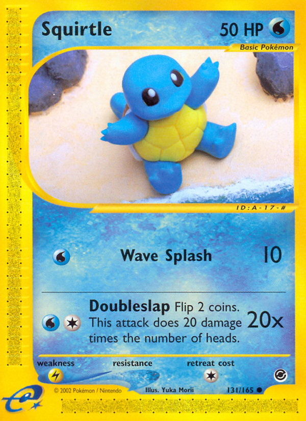 Squirtle (131/165) [Expedition: Base Set] | Exor Games Dartmouth