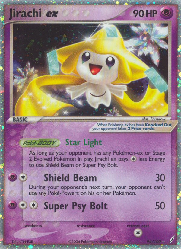 Jirachi ex (94/100) [EX: Crystal Guardians] | Exor Games Dartmouth