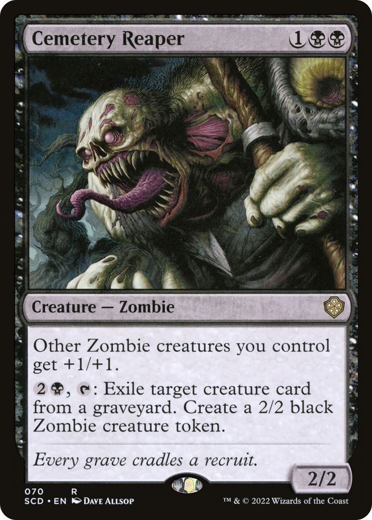 Cemetery Reaper [Starter Commander Decks] | Exor Games Dartmouth