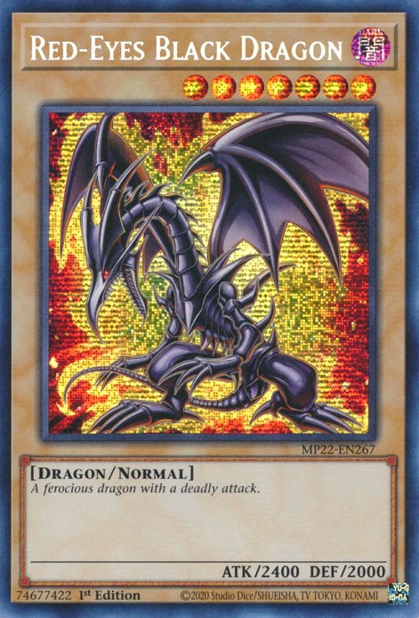 Red-Eyes Black Dragon [MP22-EN267] Prismatic Secret Rare | Exor Games Dartmouth