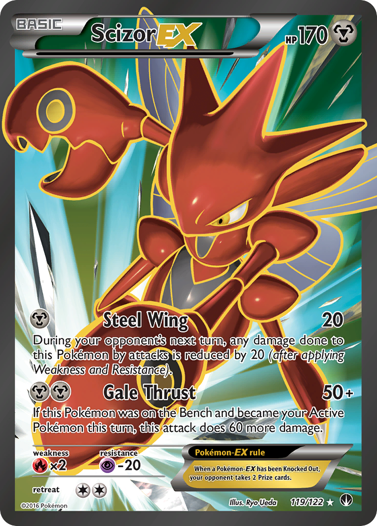 Scizor EX (119/122) [XY: BREAKpoint] | Exor Games Dartmouth