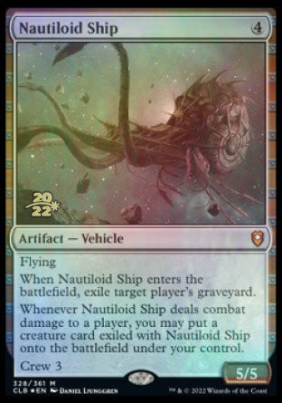 Nautiloid Ship [Commander Legends: Battle for Baldur's Gate Prerelease Promos] | Exor Games Dartmouth