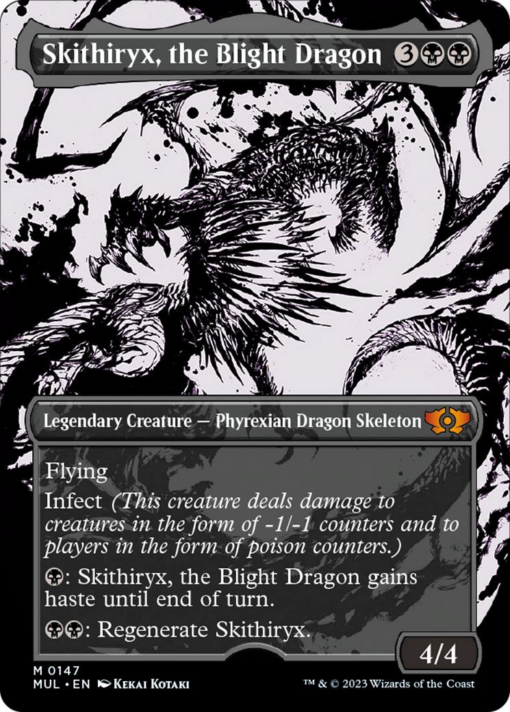 Skithiryx, the Blight Dragon (Halo Foil) [Multiverse Legends] | Exor Games Dartmouth