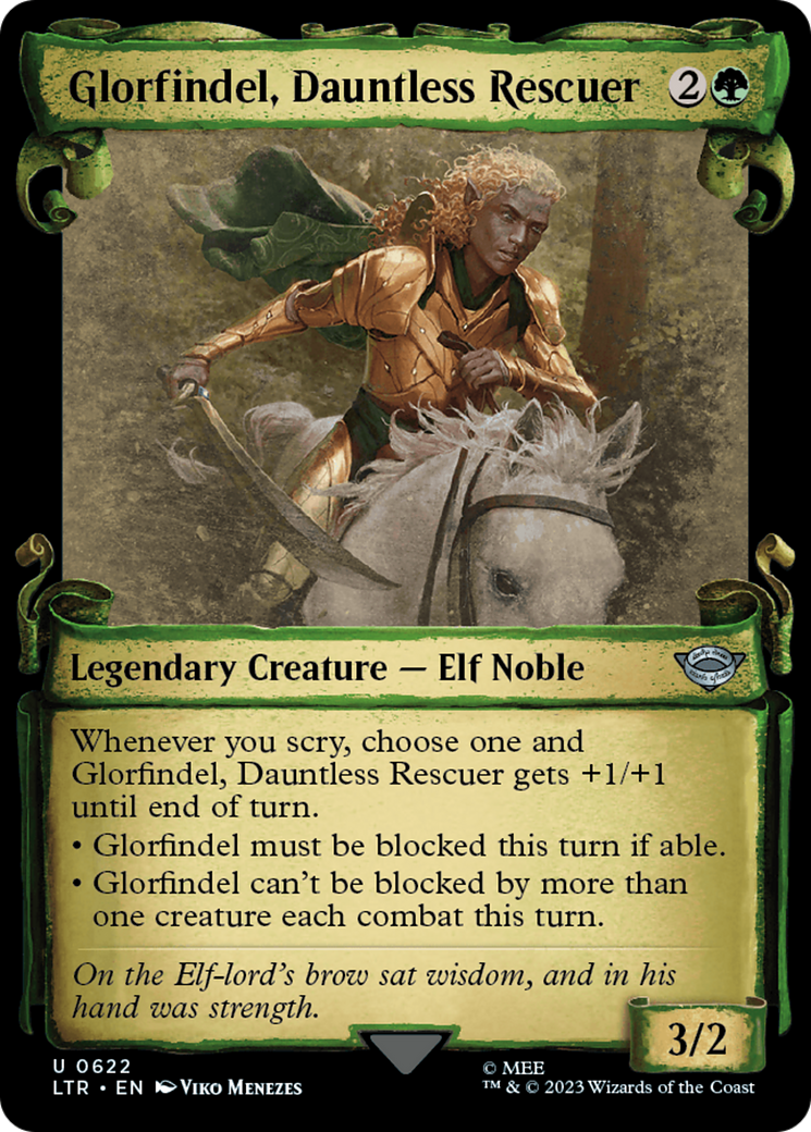 Glorfindel, Dauntless Rescuer [The Lord of the Rings: Tales of Middle-Earth Showcase Scrolls] | Exor Games Dartmouth