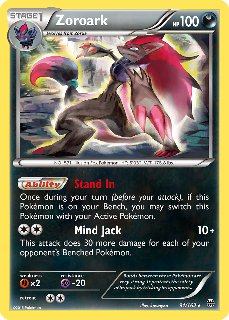 Zoroark (91/162) [XY: BREAKthrough] | Exor Games Dartmouth