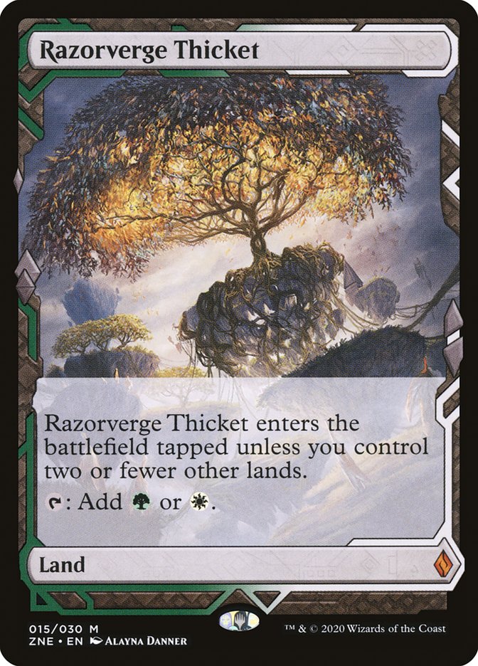 Razorverge Thicket [Zendikar Rising Expeditions] | Exor Games Dartmouth