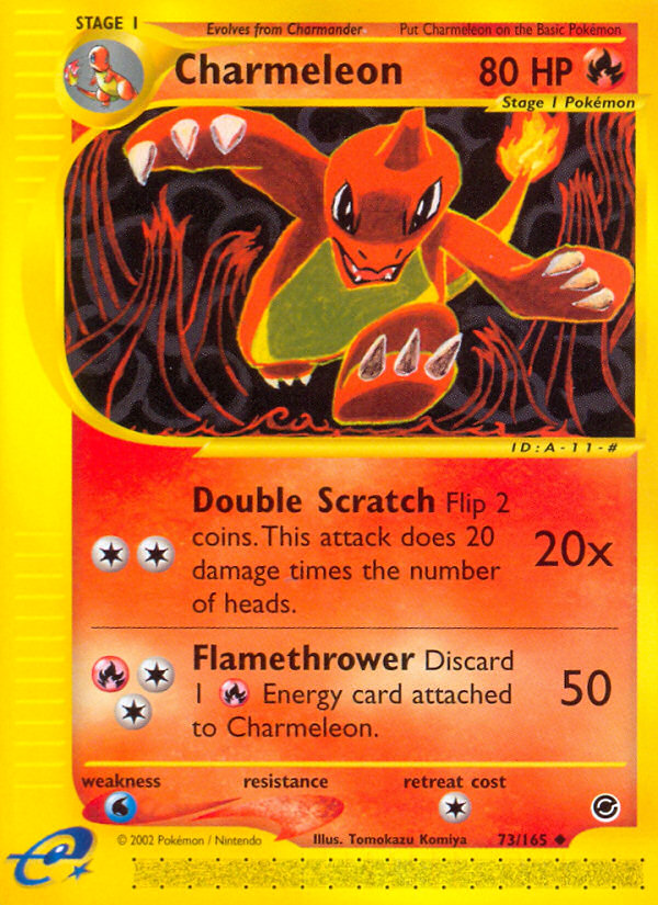 Charmeleon (73/165) [Expedition: Base Set] | Exor Games Dartmouth