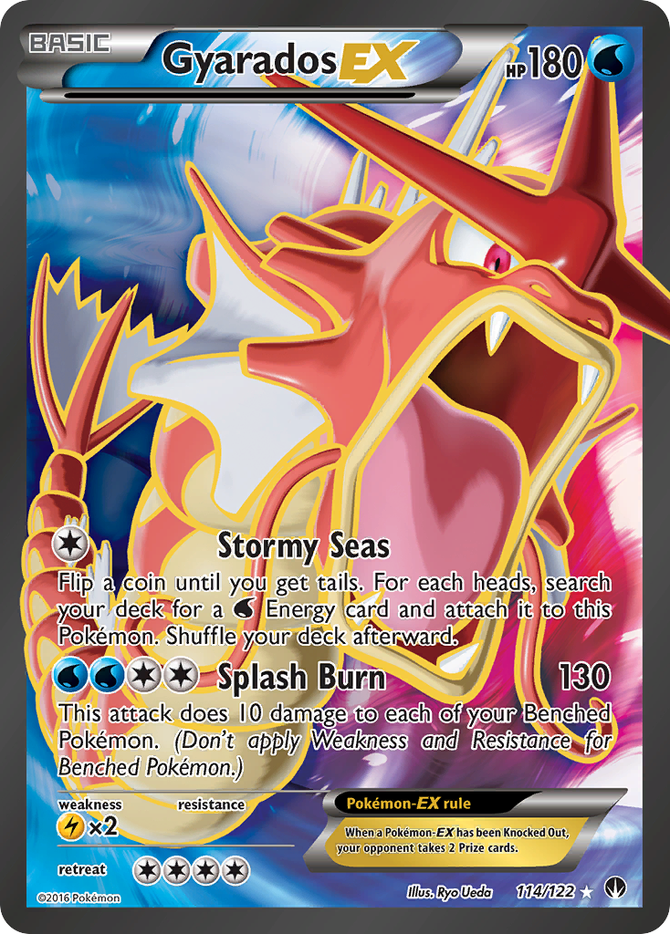 Gyarados EX (114/122) [XY: BREAKpoint] | Exor Games Dartmouth