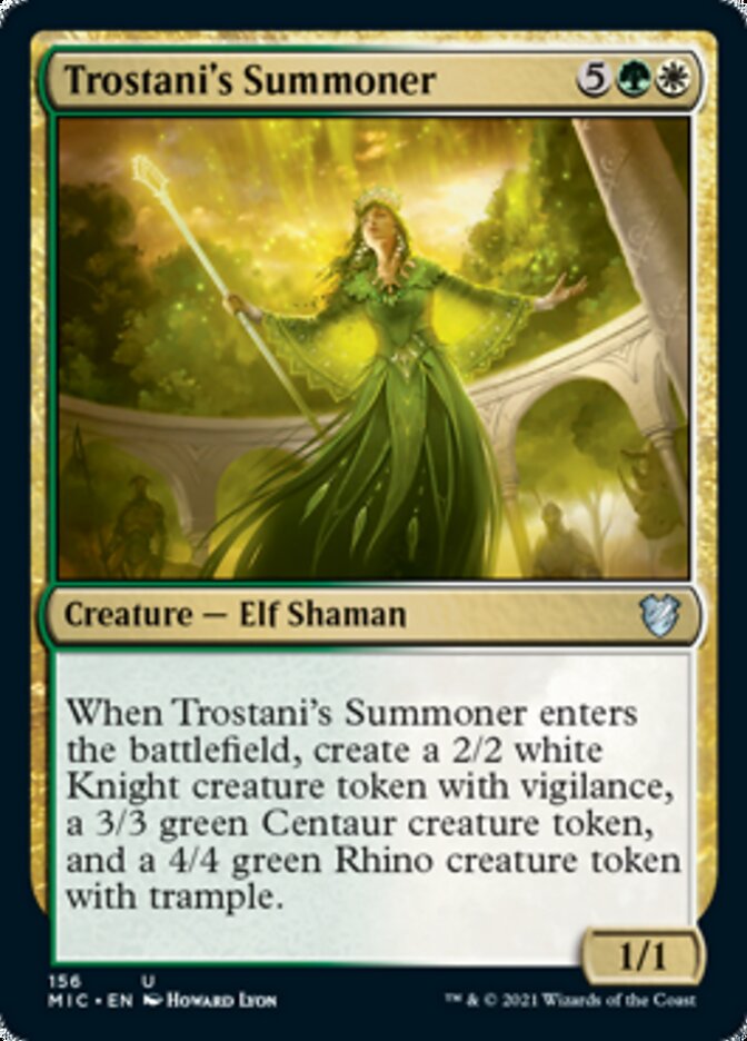 Trostani's Summoner [Innistrad: Midnight Hunt Commander] | Exor Games Dartmouth