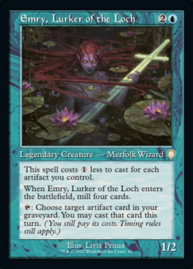 Emry, Lurker of the Loch (Retro) [The Brothers' War Commander] | Exor Games Dartmouth
