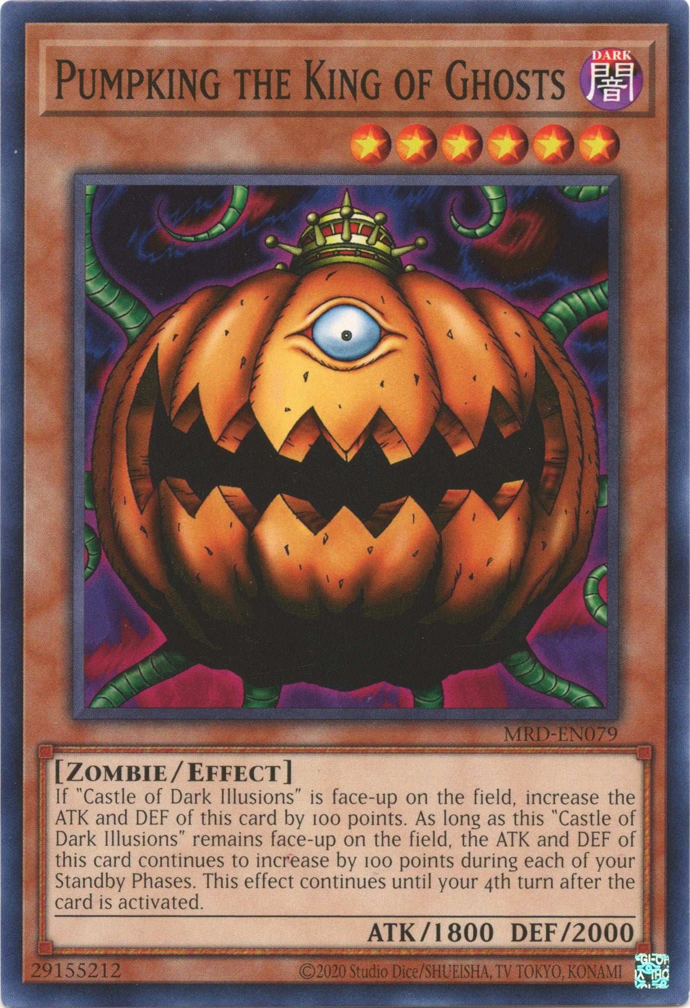 Pumpking the King of Ghosts (25th Anniversary) [MRD-EN079] Common | Exor Games Dartmouth