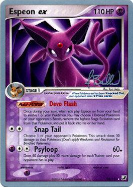 Espeon ex (102/115) (Eeveelutions - Jimmy Ballard) [World Championships 2006] | Exor Games Dartmouth