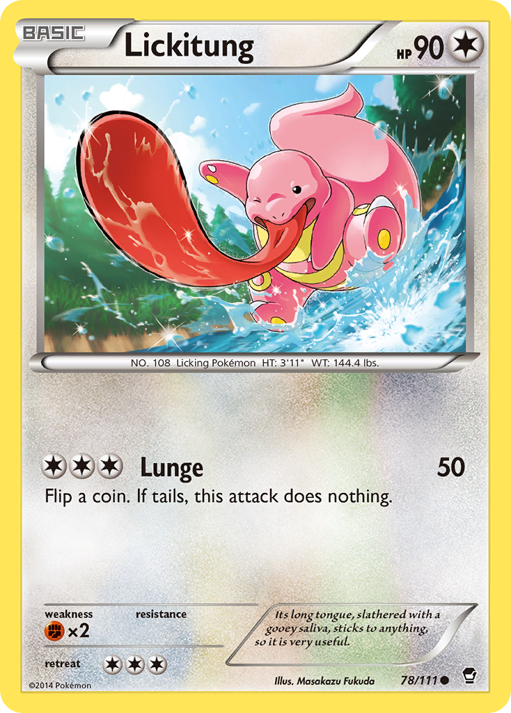 Lickitung (78/111) [XY: Furious Fists] | Exor Games Dartmouth