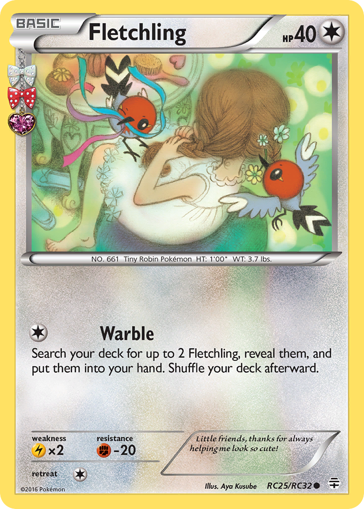 Fletchling (RC25/RC32) [XY: Generations] | Exor Games Dartmouth