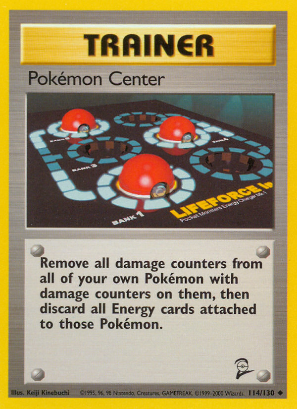 Pokemon Center (114/130) [Base Set 2] | Exor Games Dartmouth