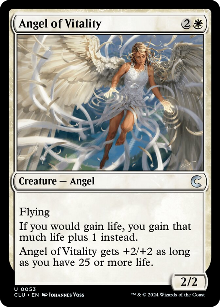 Angel of Vitality [Ravnica: Clue Edition] | Exor Games Dartmouth