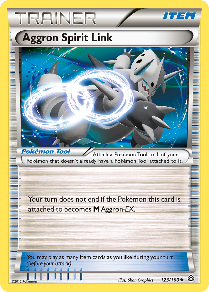 Aggron Spirit Link (123/160) [XY: Primal Clash] | Exor Games Dartmouth