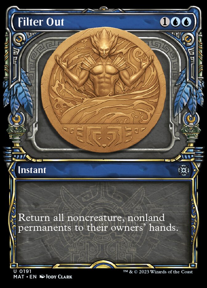 Filter Out (Showcase Halo Foil) [March of the Machine: The Aftermath] | Exor Games Dartmouth