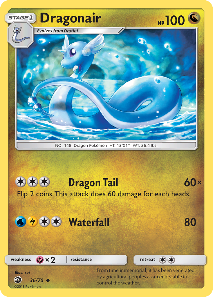 Dragonair (36/70) [Sun & Moon: Dragon Majesty] | Exor Games Dartmouth