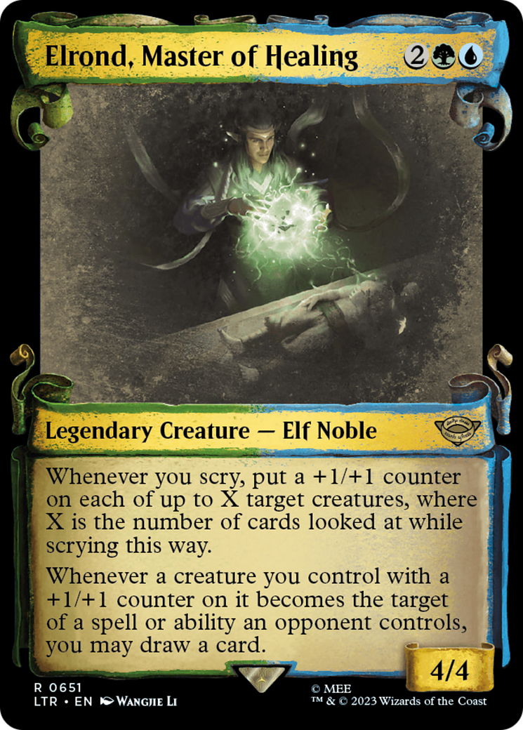Elrond, Master of Healing [The Lord of the Rings: Tales of Middle-Earth Showcase Scrolls] | Exor Games Dartmouth