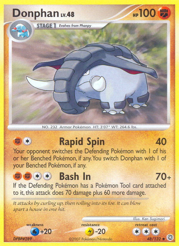 Donphan (48/132) [Diamond & Pearl: Secret Wonders] | Exor Games Dartmouth