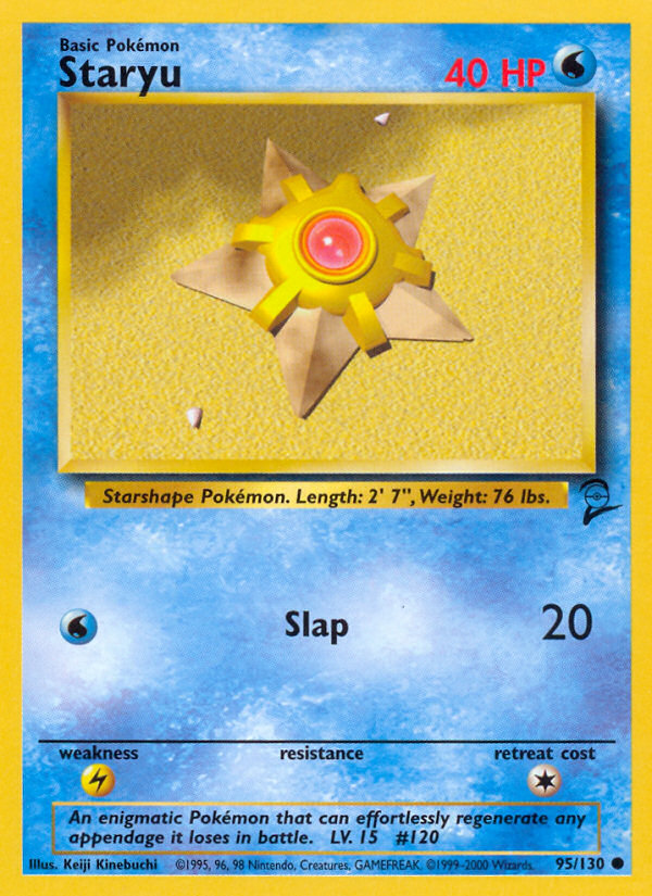 Staryu (95/130) [Base Set 2] | Exor Games Dartmouth