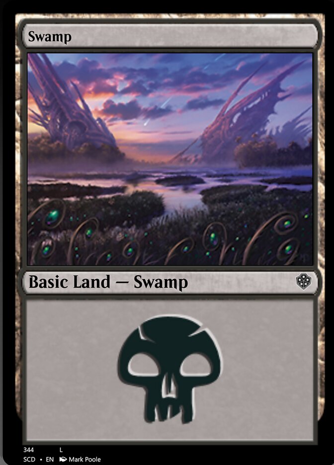 Swamp (344) [Starter Commander Decks] | Exor Games Dartmouth