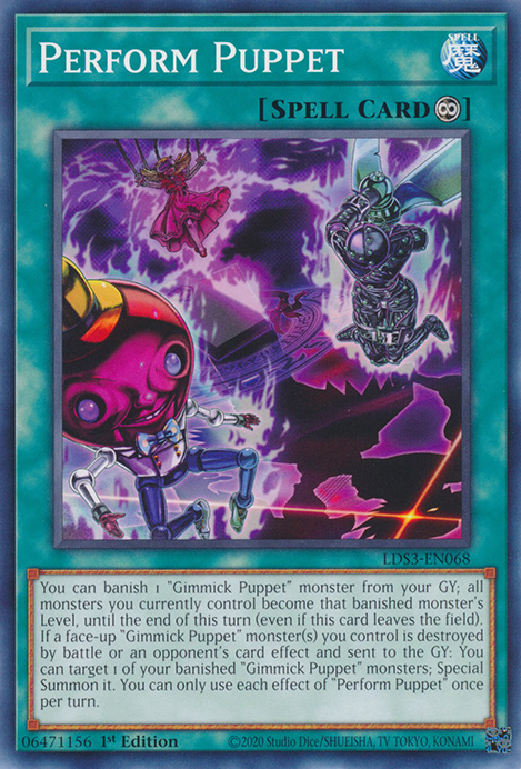 Perform Puppet [LDS3-EN068] Common | Exor Games Dartmouth