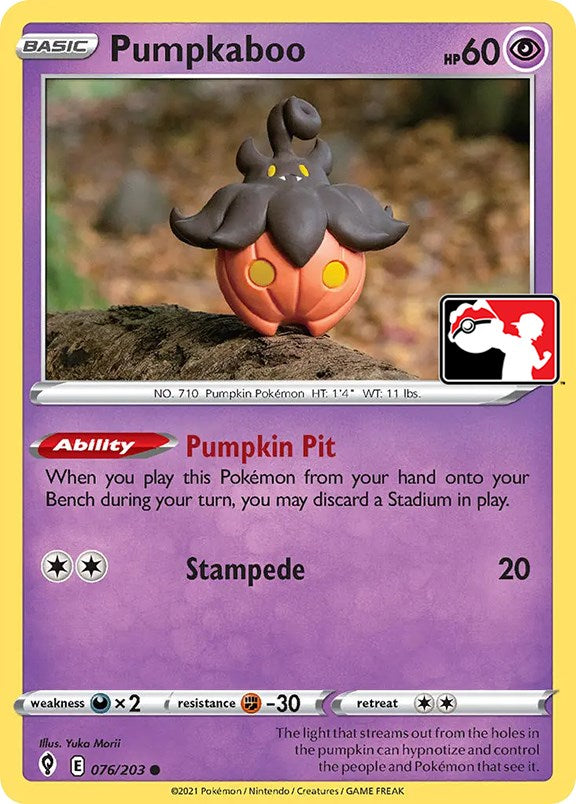 Pumpkaboo (076/203) [Prize Pack Series One] | Exor Games Dartmouth