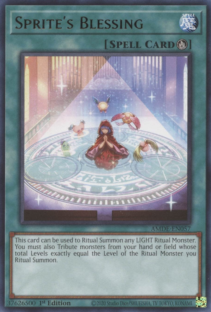 Sprite's Blessing [AMDE-EN057] Rare | Exor Games Dartmouth
