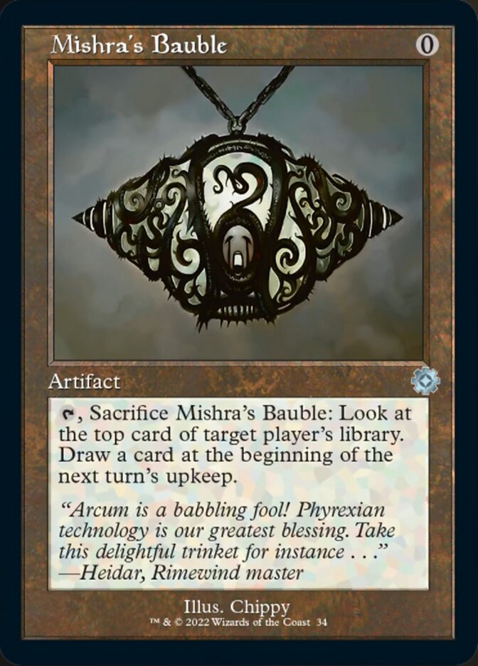 Mishra's Bauble (Retro) [The Brothers' War Retro Artifacts] | Exor Games Dartmouth