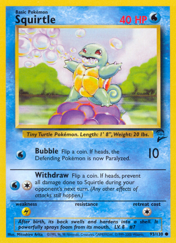 Squirtle (93/130) [Base Set 2] | Exor Games Dartmouth