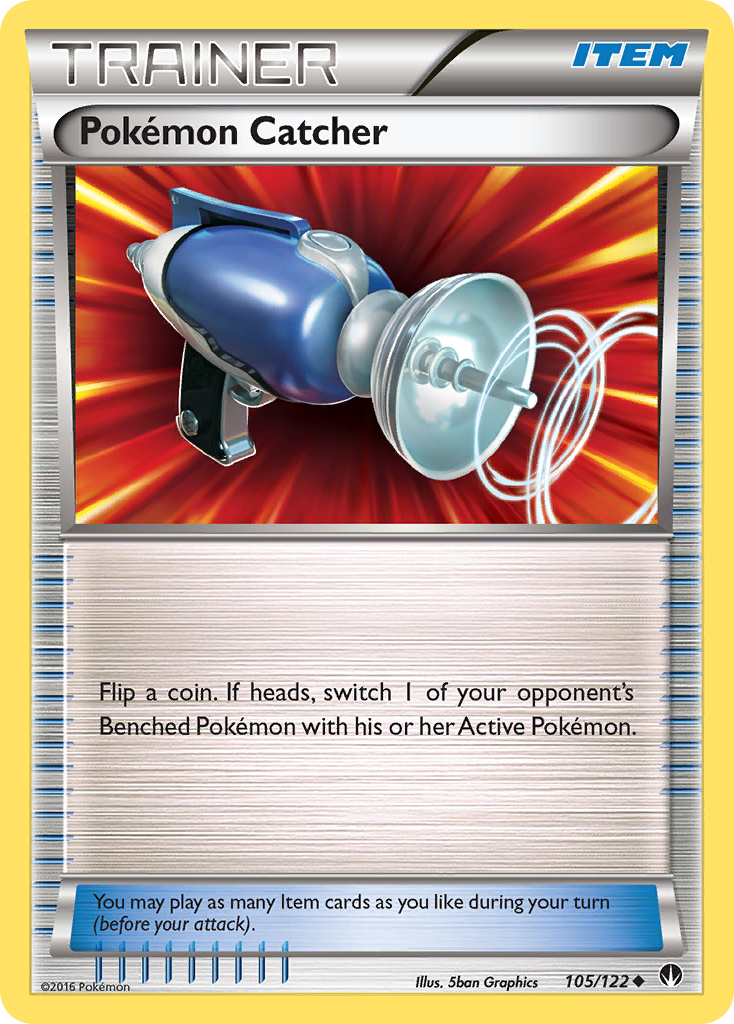 Pokemon Catcher (105/122) [XY: BREAKpoint] | Exor Games Dartmouth