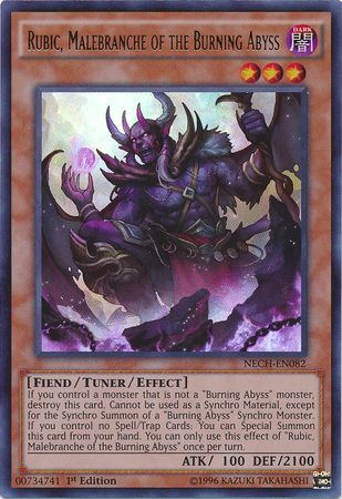 Rubic, Malebranche of the Burning Abyss [NECH-EN082] Ultra Rare | Exor Games Dartmouth
