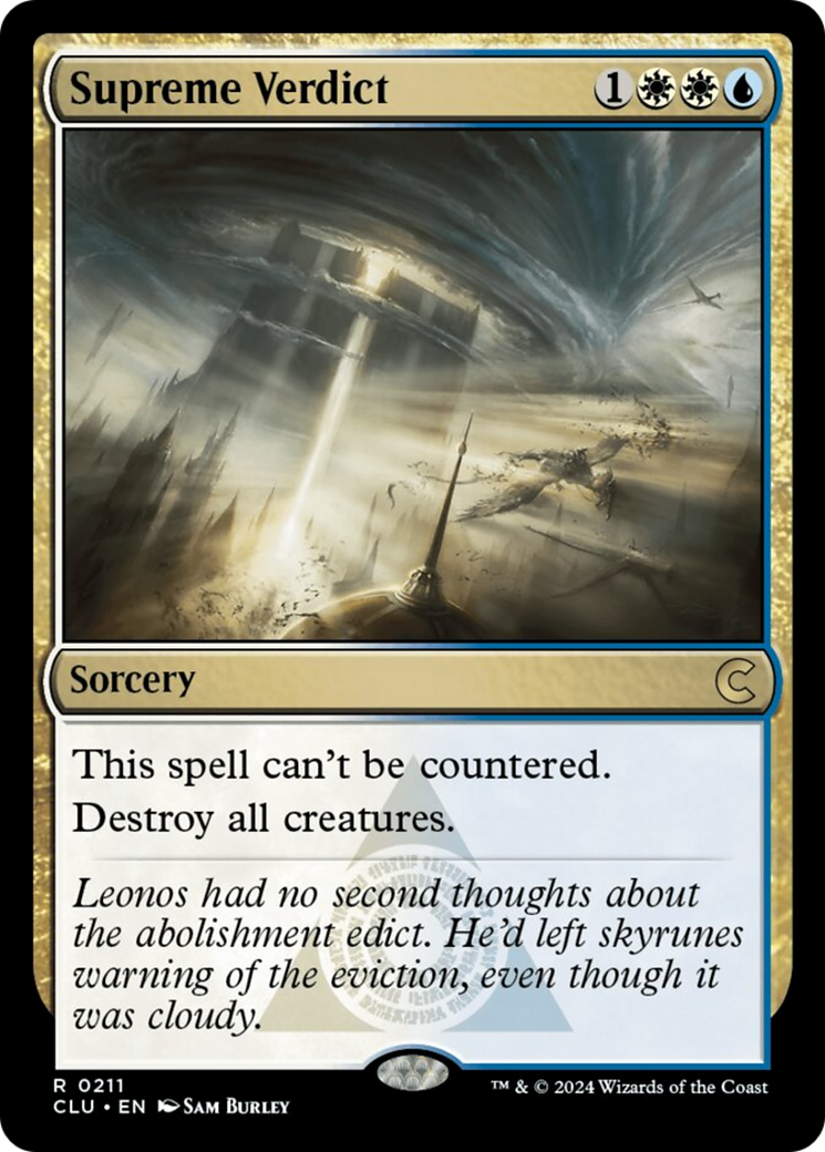 Supreme Verdict [Ravnica: Clue Edition] | Exor Games Dartmouth