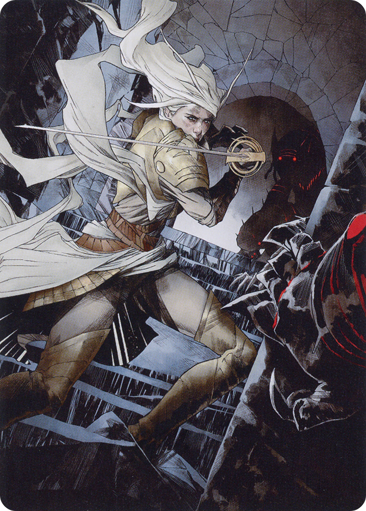 Thalia, Guardian of Thraben Art Card [March of the Machine Art Series] | Exor Games Dartmouth