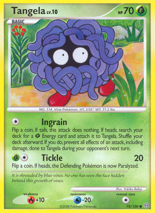 Tangela (78/100) [Diamond & Pearl: Stormfront] | Exor Games Dartmouth